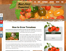 Tablet Screenshot of bestjuicytomatoes.com